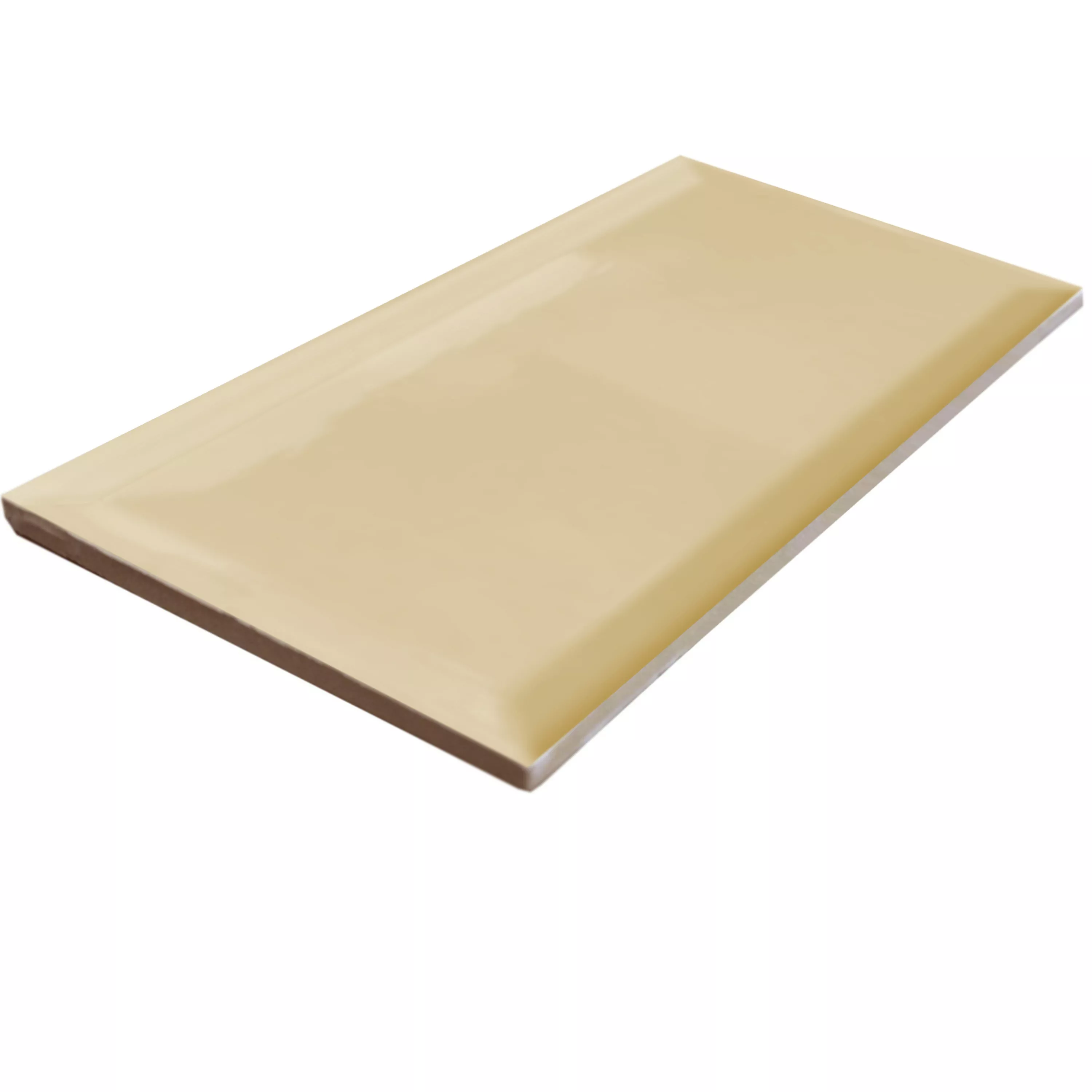 Mønster Metro Veggfliser Bucharest Lys Beige 10x20cm