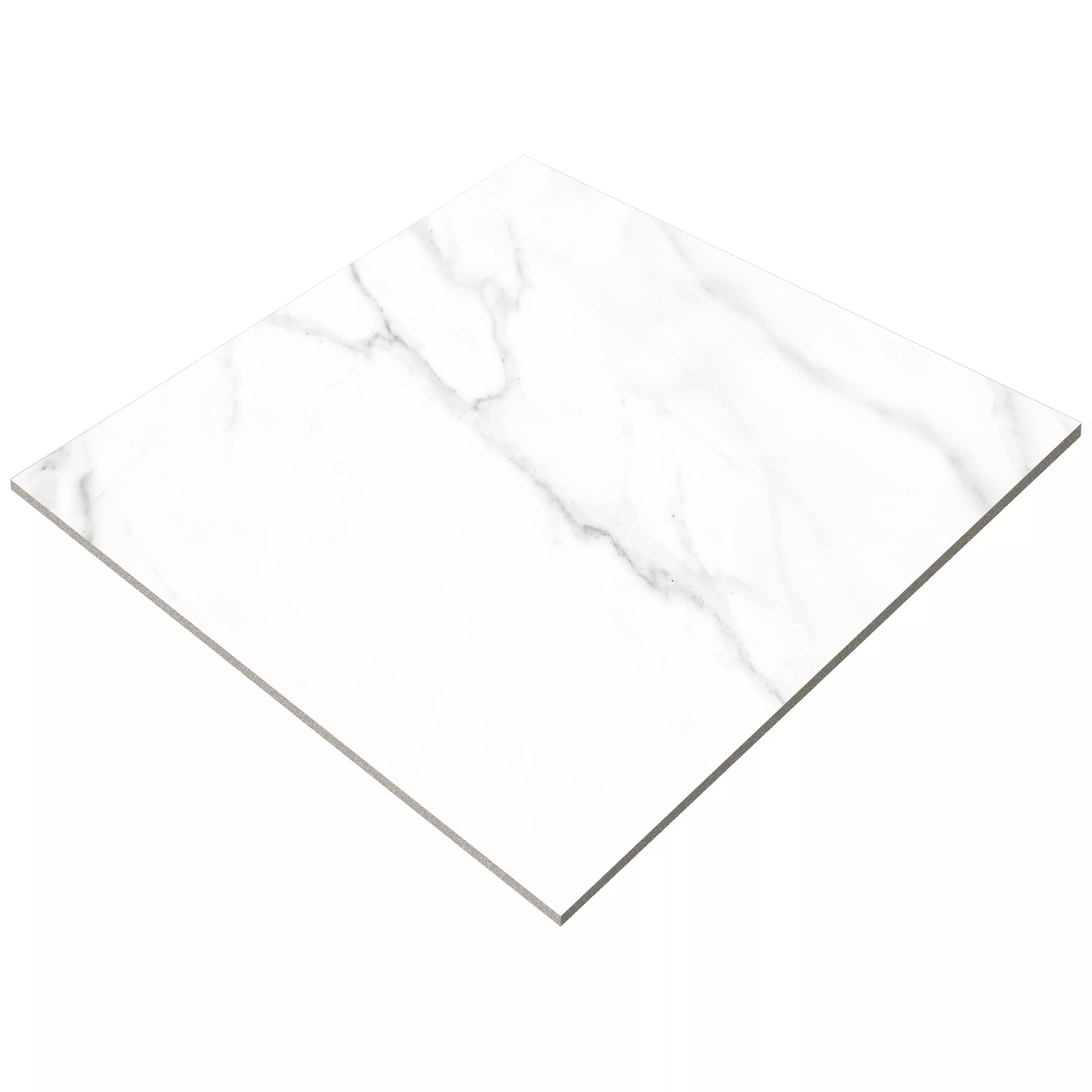 Gulvfliser Arcadia Marmor Utseende Frostet Hvit 60x60cm