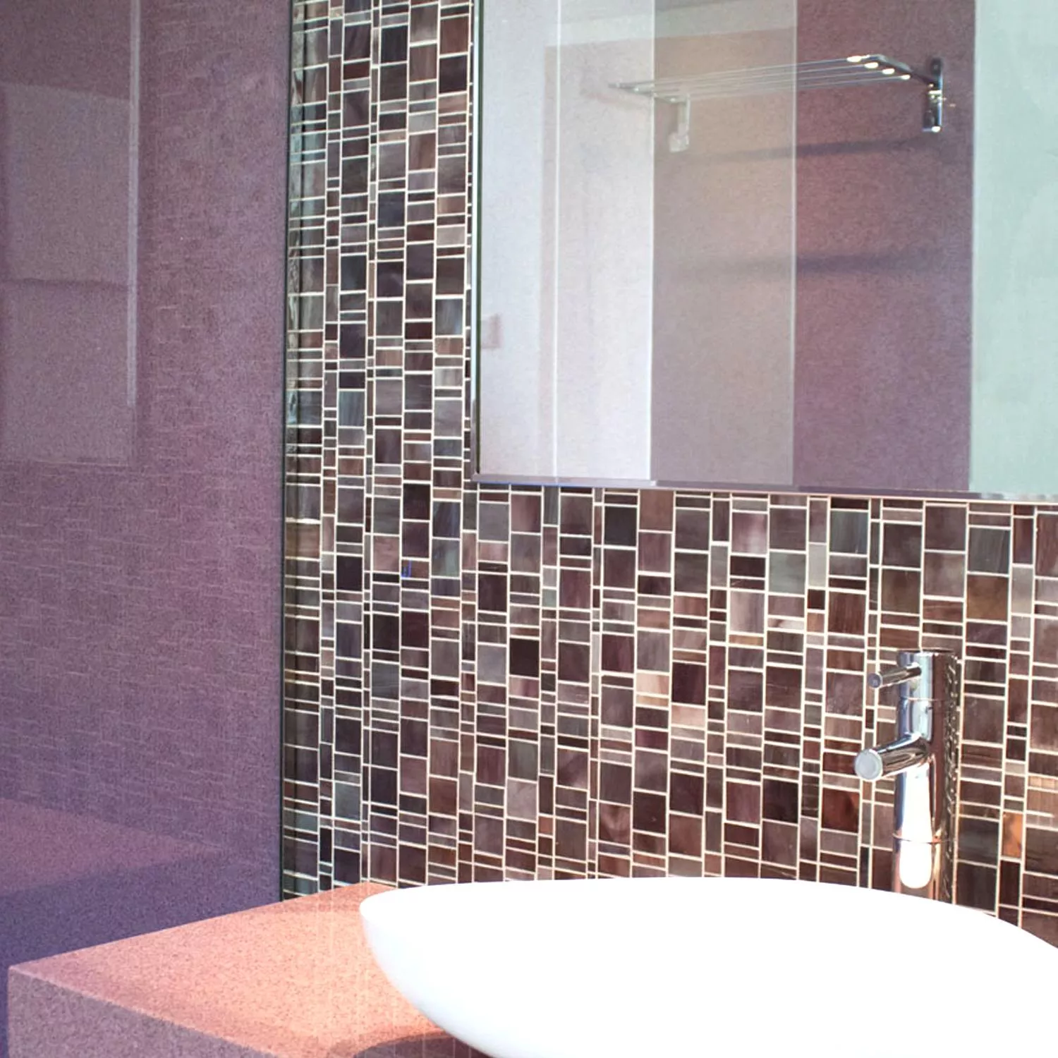 Glassfliser Trend Resirkulering Mosaikk Liberty Purple