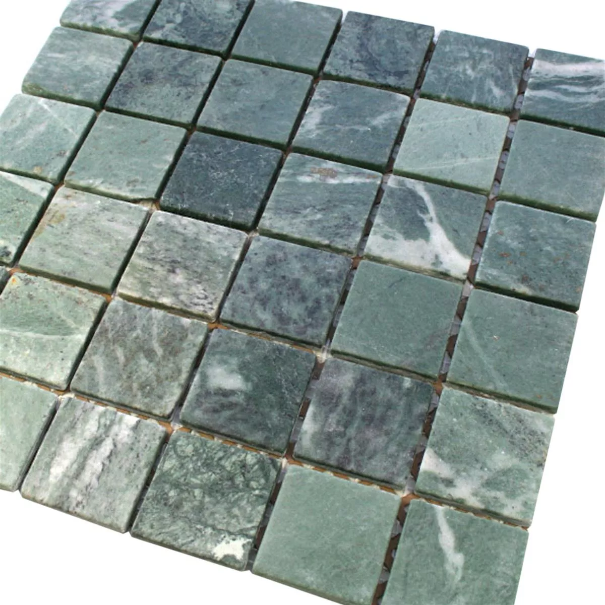 Mosaikkfliser Marmor 48x48x8mm Verde