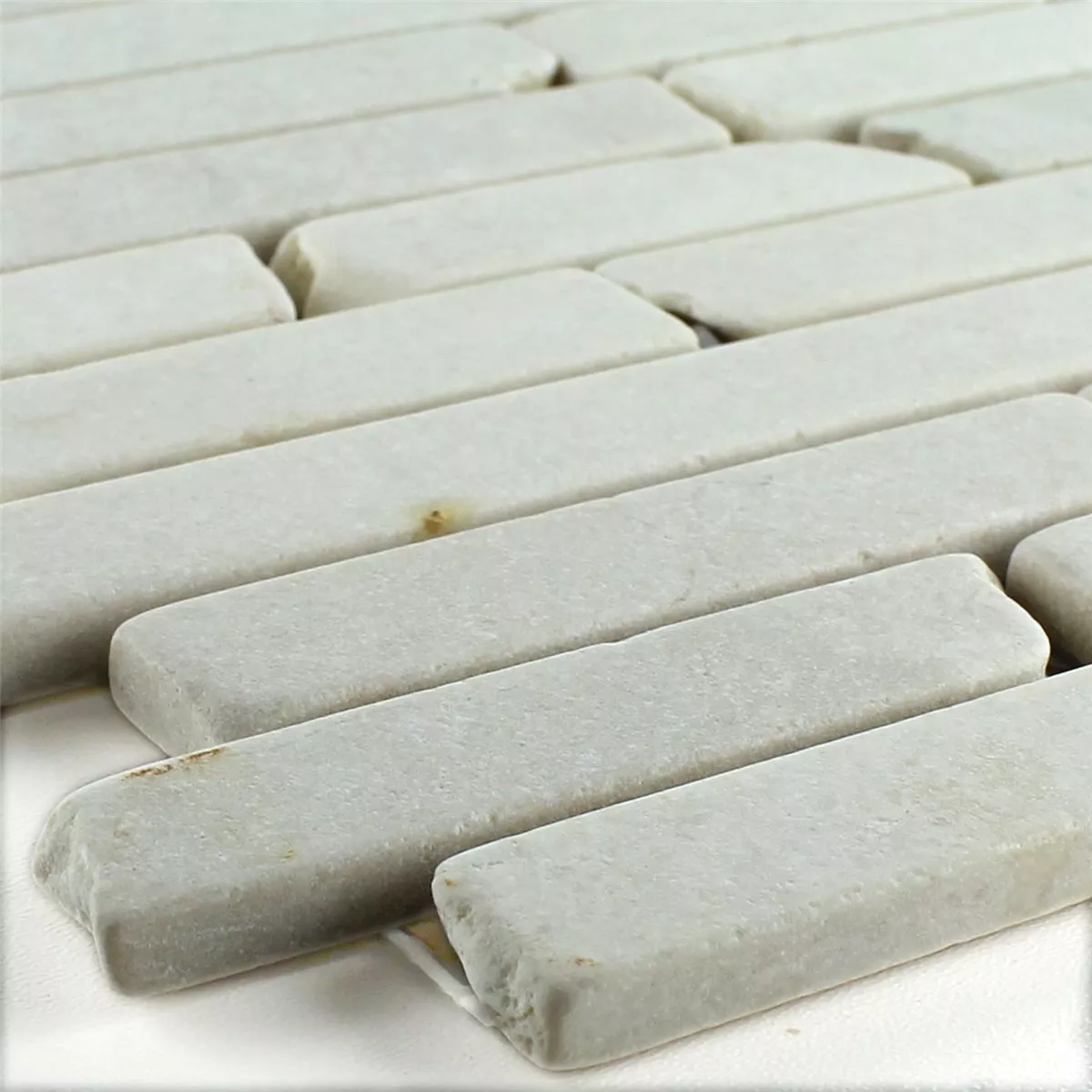 Mosaikkfliser Marmor Botticino Brick