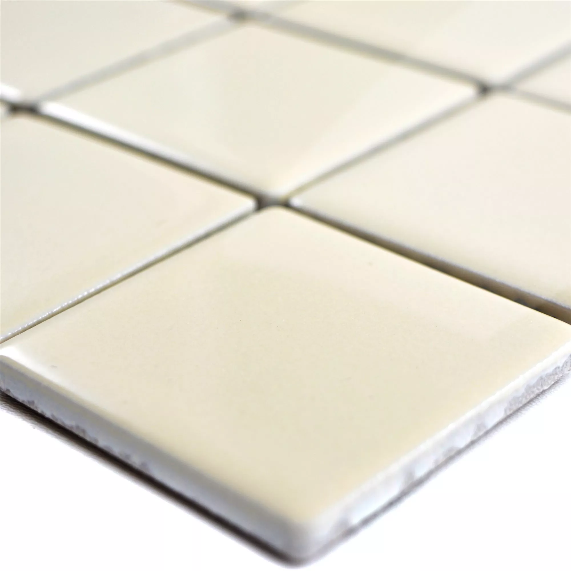 Keramikk Mosaikkfliser Adrian Beige Glitrende Torget 48