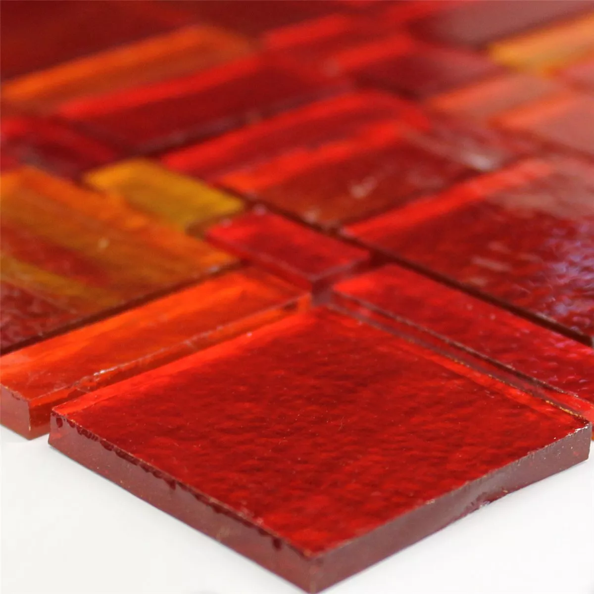 Glassfliser Trend Resirkulering Mosaikk Liberty Red