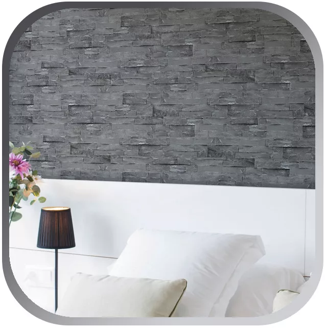 Legg selvklebende veggbelegg Legg selvklebende veggbelegg